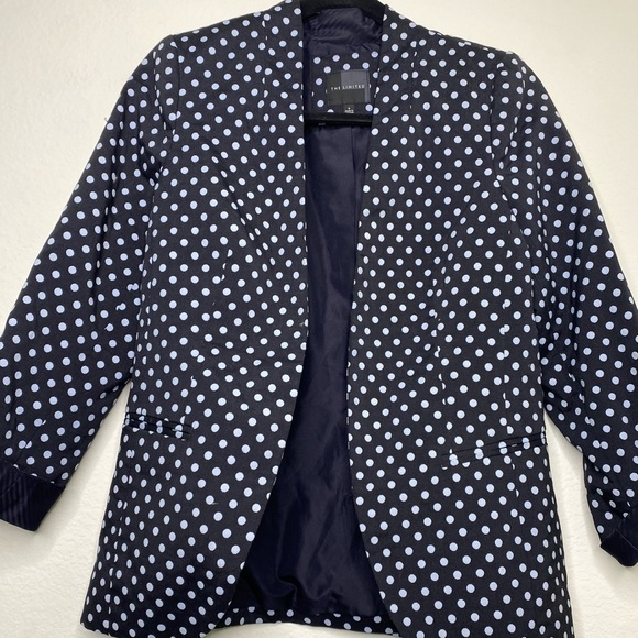 The limited blue polka dot suit jacket small - Picture 3 of 5